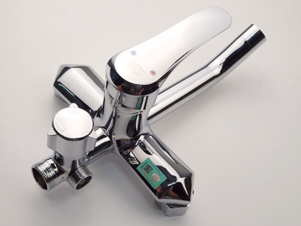 Thân củ sen Sen cây tắm đứng nóng lạnh Eurolife EL-S922 Đồng mạ Chrome