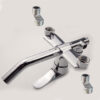 Chân kết nối Sen cây tắm đứng nóng lạnh Eurolife EL-S922 Đồng mạ Chrome