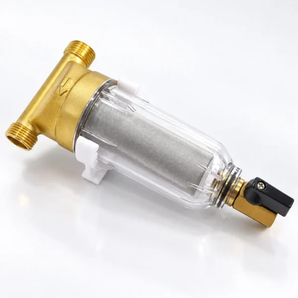 Bình lọc Plastic trong suốt của Eurolife EL-L21 EL-L27 cho phép quan sát lõi SUS 316 bên trong