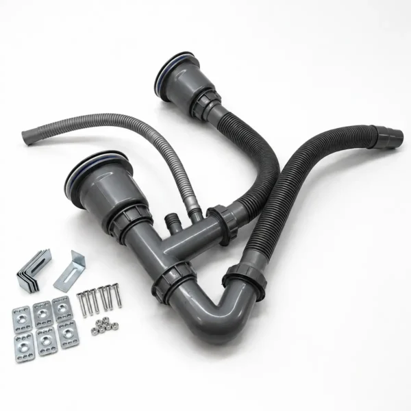 Bộ xả và co P chậu đá thạch anh Eurolife EL-QC8349