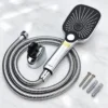 Cấu hình bộ Eurolife EL-127SH-T gồm tay sen 3 chế độ, dây sen 150 cm, bát gác, 2 ốc vít và 2 tắc kê