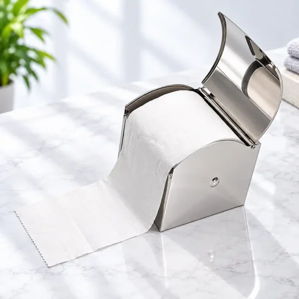 Cấu tạo hộp đựng giấy vệ sinh Inox SUS 304 Eurolife EL-P06-4