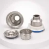 Chi tiết rốn xả, nắp xả và giỏ lọc rác Inox của chậu Eurolife EL-C9245