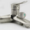 Hình mô tả chất liệu Inox SUS 304 của củ sen Eurolife EL-ORCHID 01, bề mặt Inox nguyên thủy xước mờ, thiết kế bo tròn mềm mại và hiện đại.