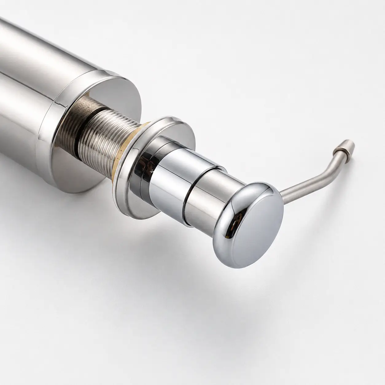 Đầu nhấn Inox SUS304 mạ Chrome bình nước rửa chén Eurolife EL-BRC01