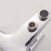 Hình cận cảnh đầu xả tạo bọt và ren lắp dây sen 21mm của củ sen Eurolife EL-IRIS 01, giúp dòng nước êm và thuận tiện kết nối tay sen.