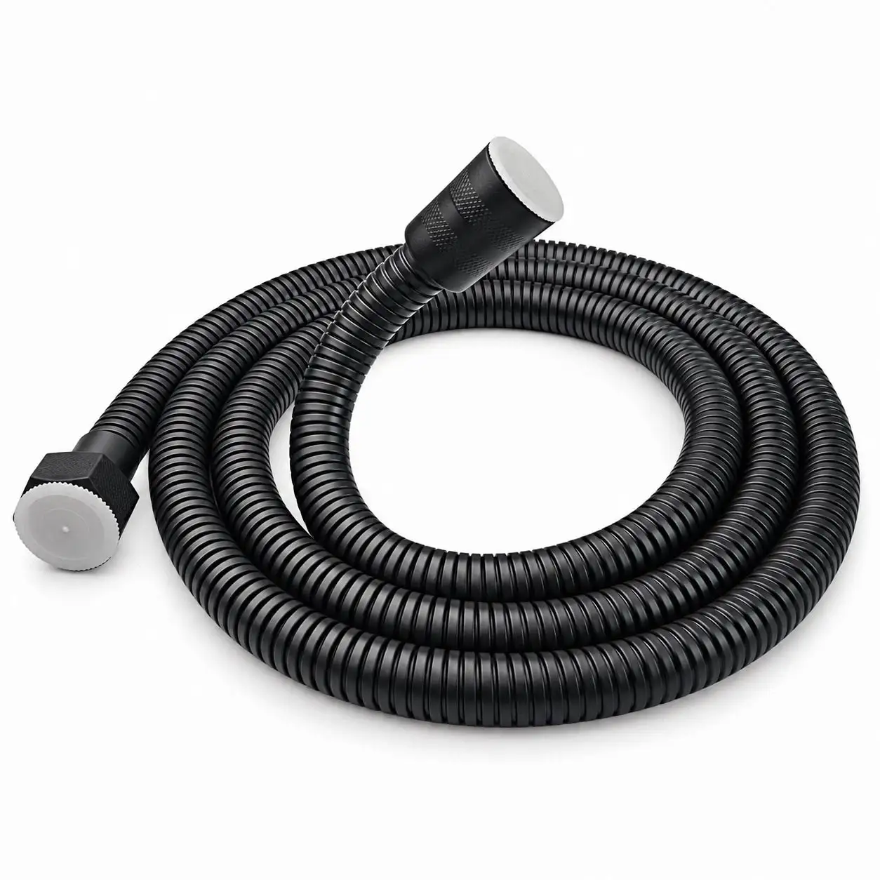 Dây sen PVD đen cho công trình Eurolife với vỏ Inox SUS 304