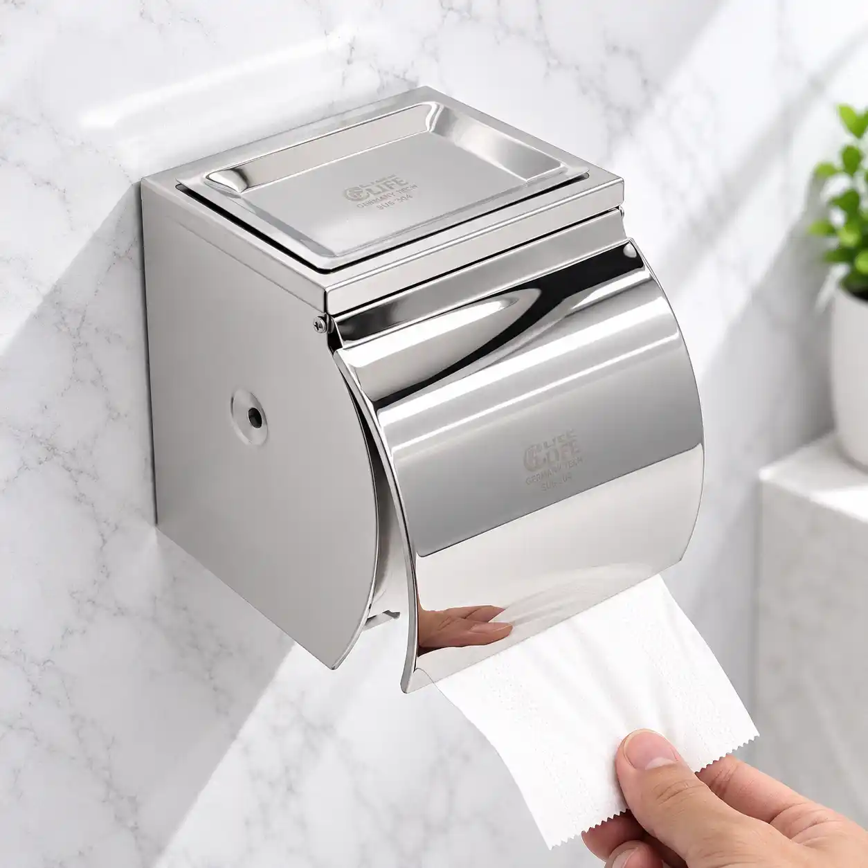 Thiết kế dễ lấy giấy của hộp đựng giấy Eurolife EL-P06-4
