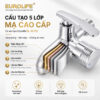 Hình minh họa hệ thống lớp hoàn thiện trên thân Đồng H61 của Eurolife EL-SL112, gồm lớp nền vật liệu và các lớp xử lý trước bề mặt Chrome ngoài cùng.