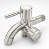 Hình đại diện củ sen lạnh Inox 304 Eurolife EL-SL108 thể hiện rõ thiết kế hai đường nước, thân Inox SUS 304 xước mờ và kiểu dáng gọn gàng, phù hợp với định hướng giới thiệu chất liệu, cấu tạo và nhận diện sản phẩm Eurolife.