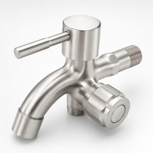 Hình đại diện củ sen lạnh Inox 304 Eurolife EL-SL108 thể hiện rõ thiết kế hai đường nước, thân Inox SUS 304 xước mờ và kiểu dáng gọn gàng, phù hợp với định hướng giới thiệu chất liệu, cấu tạo và nhận diện sản phẩm Eurolife.