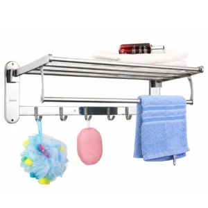 Kệ treo khăn tắm Inox SUS304 mạ Chrome Eurolife EL-B7