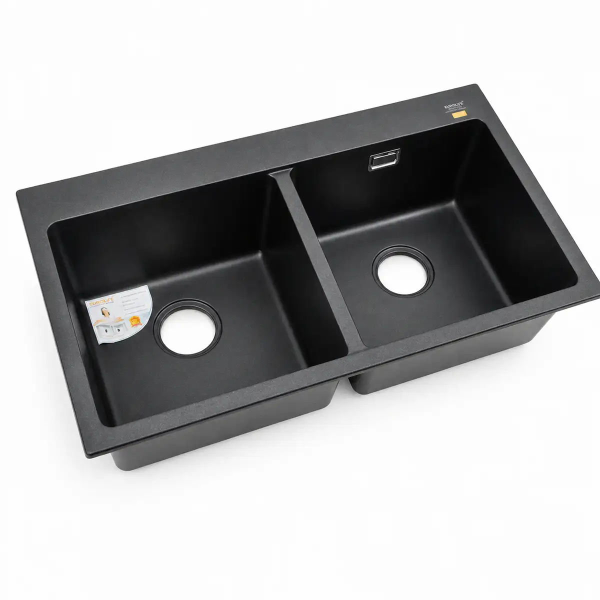 Kích thước khoét đá 800 x 460 mm chậu Eurolife EL-QC8349