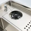 Lỗ chờ phụ kiện trên mặt chậu Inox Eurolife EL-LS10050