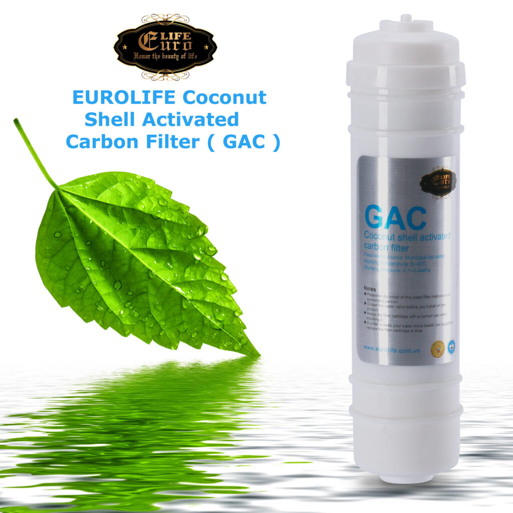 Gac Filetr GAC filter cartridge for Nano - Ultra filter Eurolife UF5 EL-GAC-UF ...