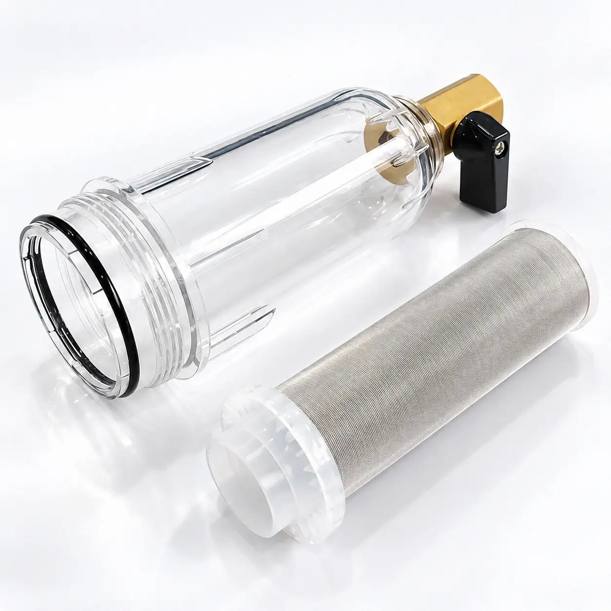 Lõi lọc Inox SUS 316 tháo rời của thiết bị lọc nước đầu nguồn Eurolife EL-L21 EL-L27
