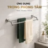 Máng khăn Inox SUS 304 Eurolife EL-B2 cho công trình và dự án