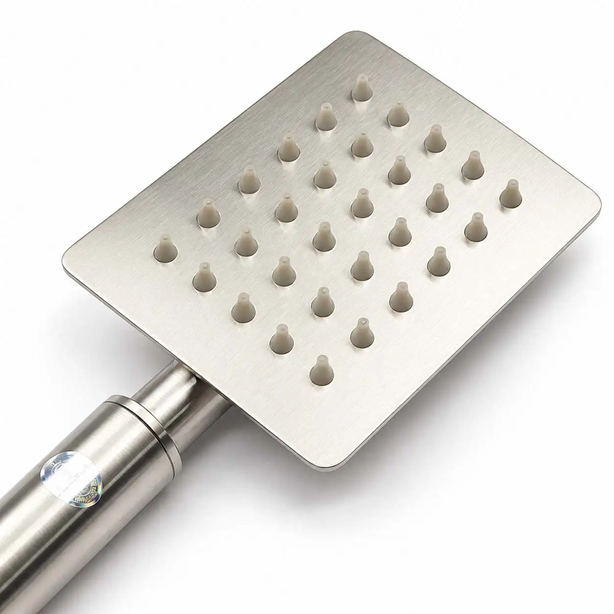 Mặt sen chữ nhật Inox SUS 304 Satin của Eurolife EL-111SH nhìn cận cảnh