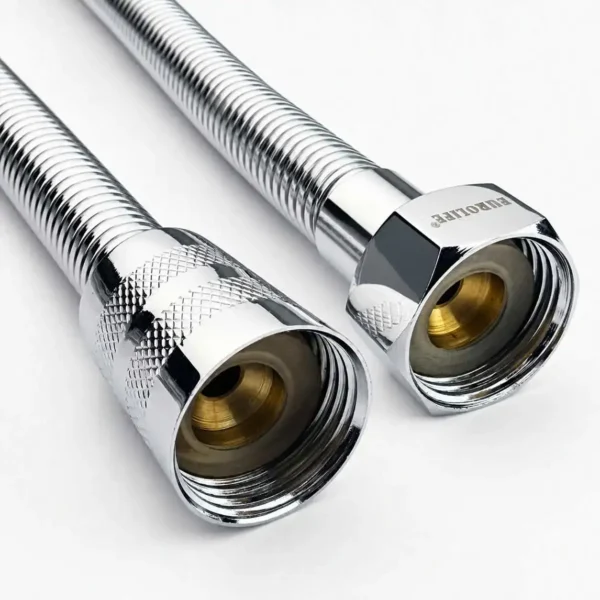 Hai đầu dây sen Eurolife EL-127SH-T sử dụng ren trong G1/2 tương đương 21 mm