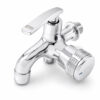 Hình ảnh tổng thể củ sen lạnh Đồng H61 Eurolife EL-SL112 với thiết kế hai đường nước, tay gạt dạng bản và bề mặt hoàn thiện Chrome sáng.
