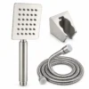 Thông số bộ tay dây sen Eurolife EL-111SH Inox SUS 304 Satin gồm tay sen chữ nhật, dây sen và bát gác
