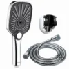 Thông số bộ tay dây sen Eurolife EL-127SH-T gồm tay sen 3 chế độ, dây sen 150 cm và bát gác Chrome