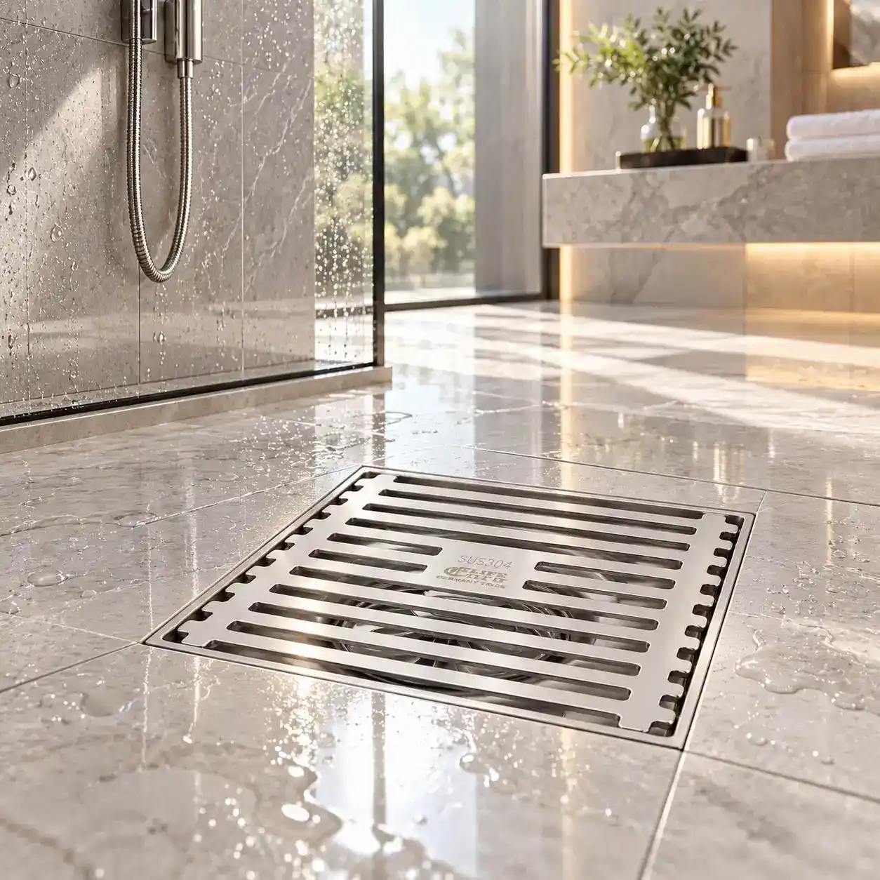 Ứng dụng EL-HG04 trong khu vực sàn ướt