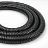 Cận cảnh vỏ Inox SUS 304 hoàn thiện PVD màu đen của dây sen Eurolife