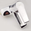 Cận cảnh bề mặt mạ Chrome sáng bóng của vòi lavabo nóng lạnh Eurolife EL-AZA 03, thể hiện độ phản chiếu, độ mịn và chất lượng hoàn thiện của dòng vòi lavabo Eurolife.