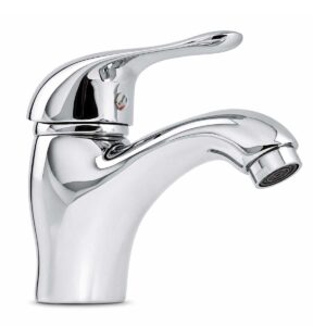 Vòi lavabo lạnh Eurolife EL-LL117 thiết kế thân cao bằng hợp kim đồng mạ Chrome
