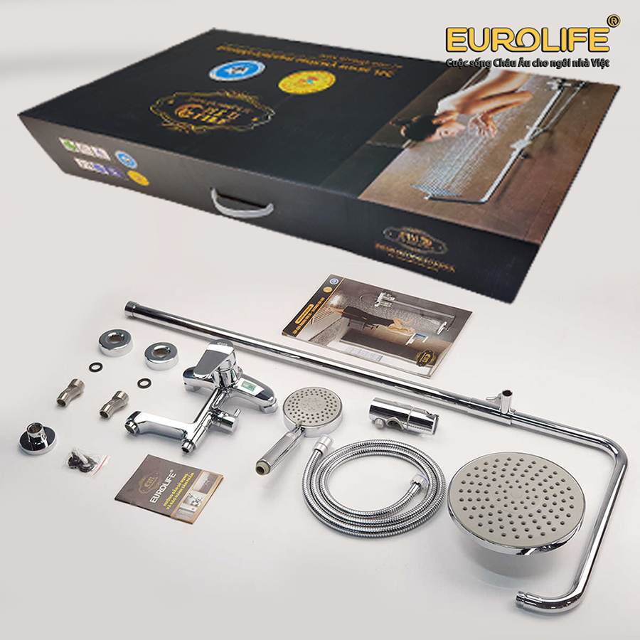 Chi tiết linh phụ kiện bộ sen cây nóng lạnh Eurolife EL-SC902