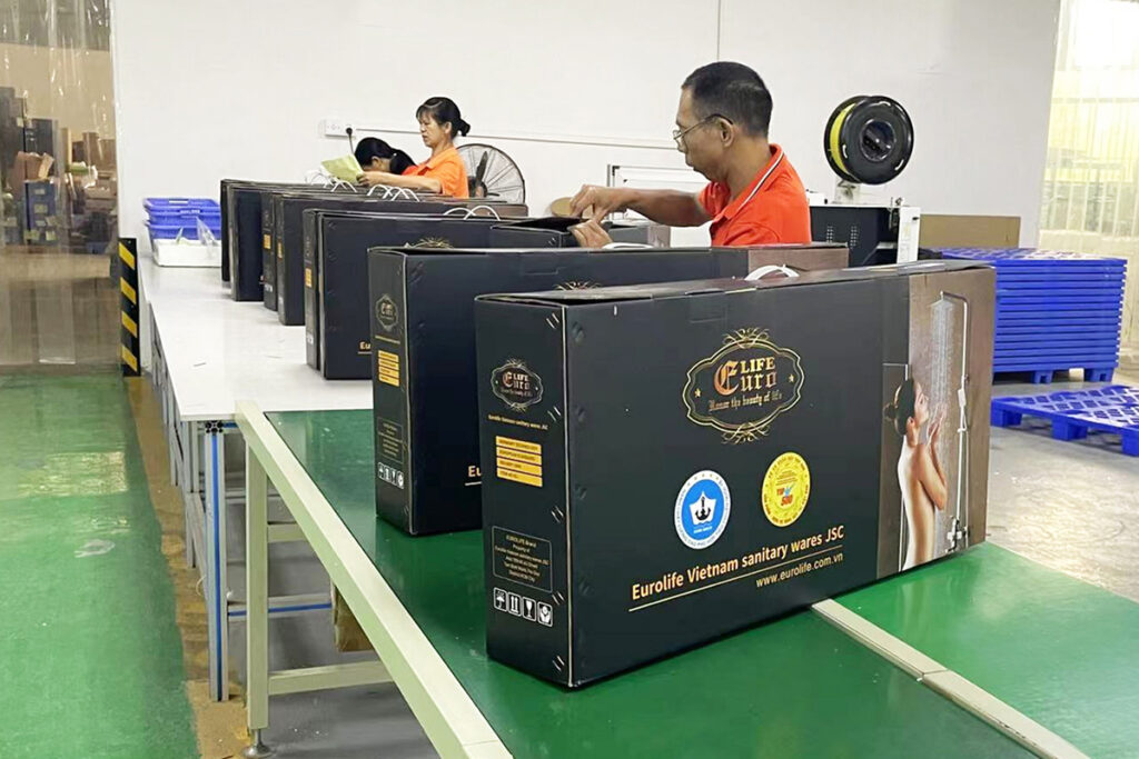 Eurolife product packaging process for safe transportation