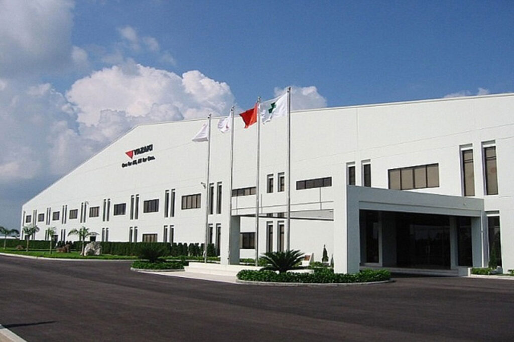 dự án nhà máy yazaki bình dương